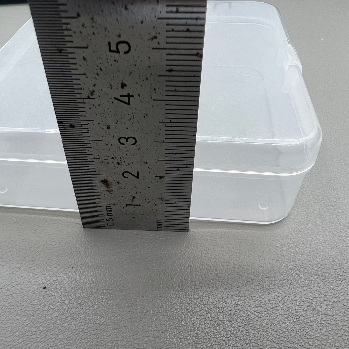 10 PIECES Mini Square Toolbox Box Container Storage Case Hinged Lid (2.8x9.5x9.5cm)