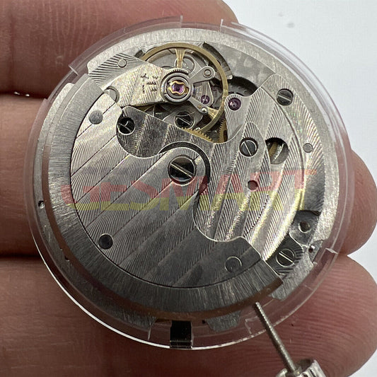 Tianjin Seagull ST17 automatic watch movement with big date at 12, precision mechanical design.