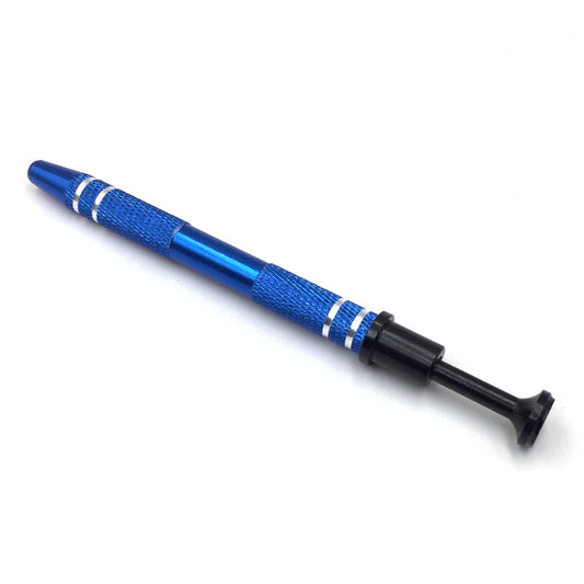 Four-prong watch tool for sub-clip balance wheel repairs in watch accessories.