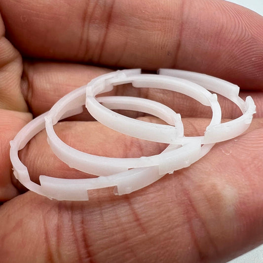 Plastic 3.2mm spacer ring cushion mount for ETA 2824/2836/2846 watch movements, precision fit.