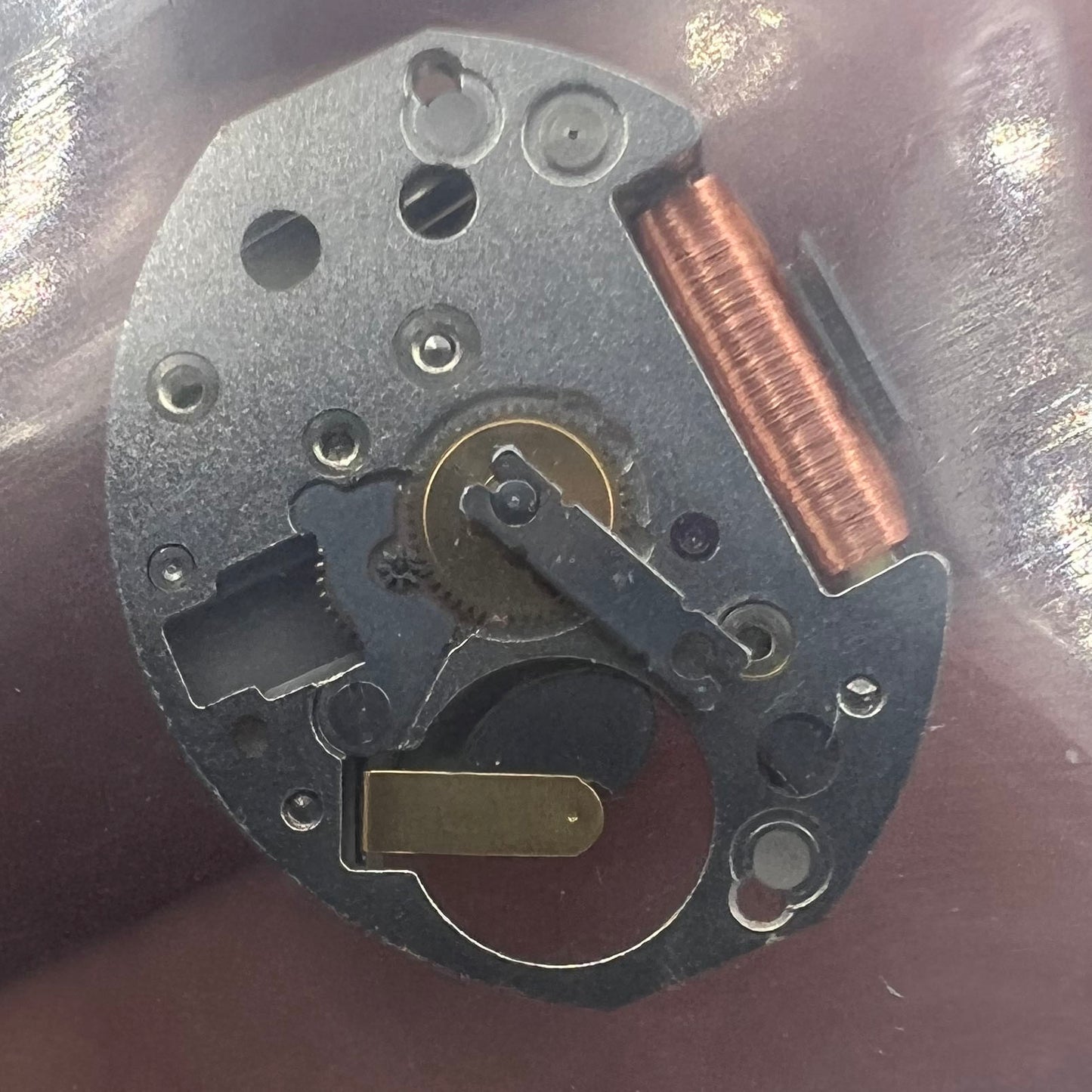 Ronda 756 two-hand quartz watch movement, precise timekeeping for watch repairs and replacements.