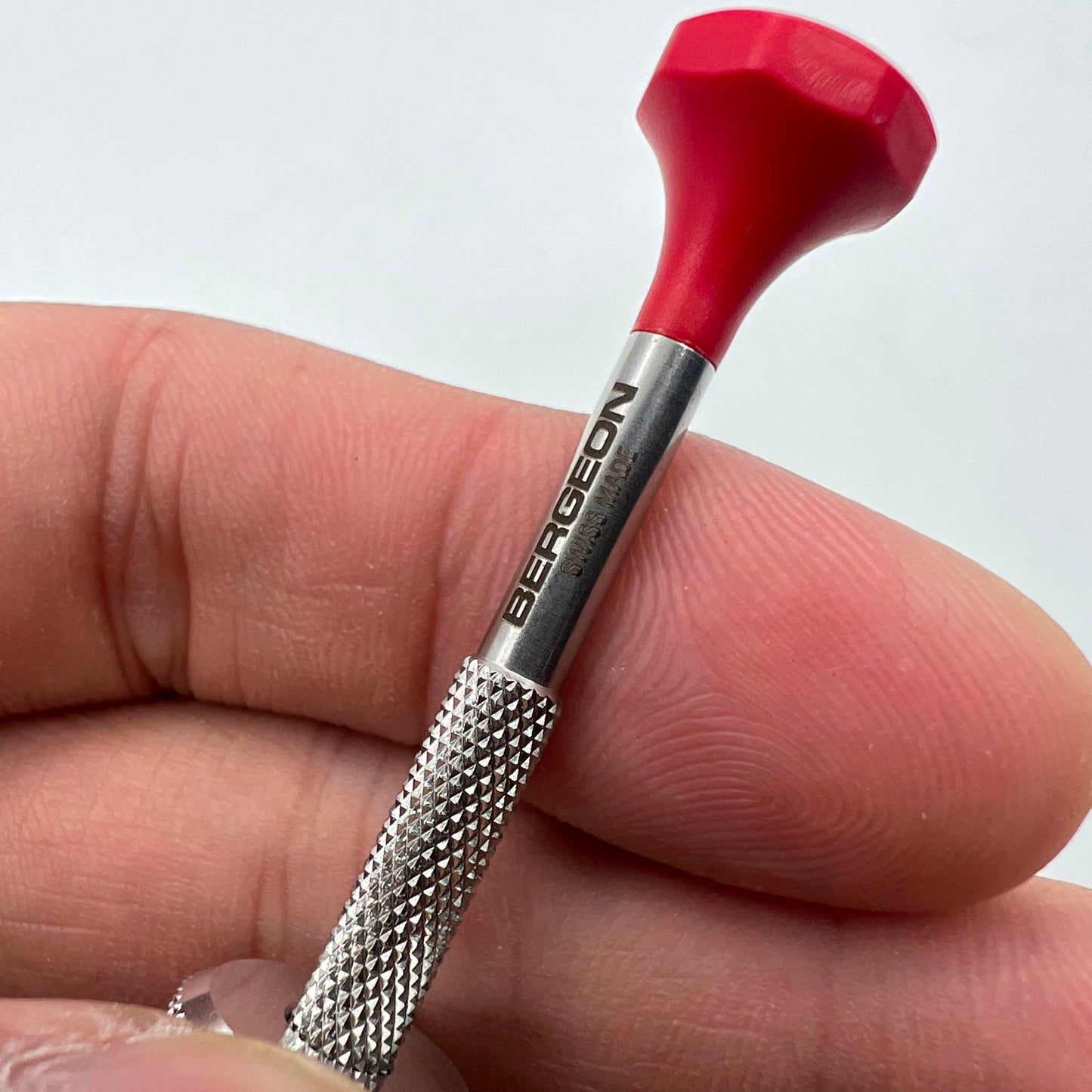Bergeon 30081-TAM-120 Swiss drum barrel screwdriver 1.20mm for precise watch repair.