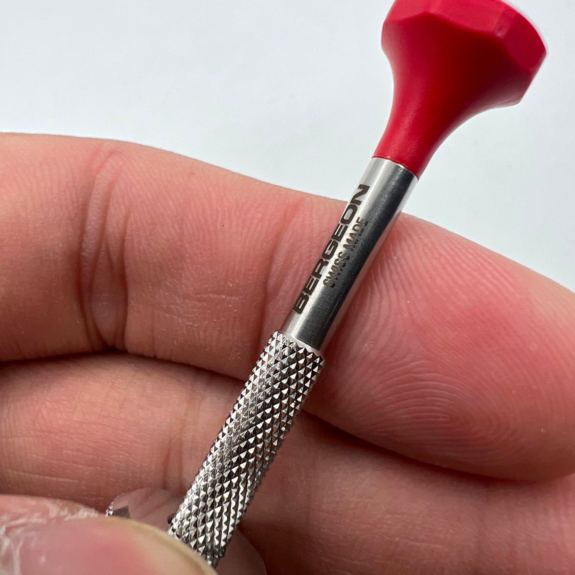 Bergeon 30081-TAM-120 Swiss drum barrel screwdriver 1.20mm for precise watch repair.