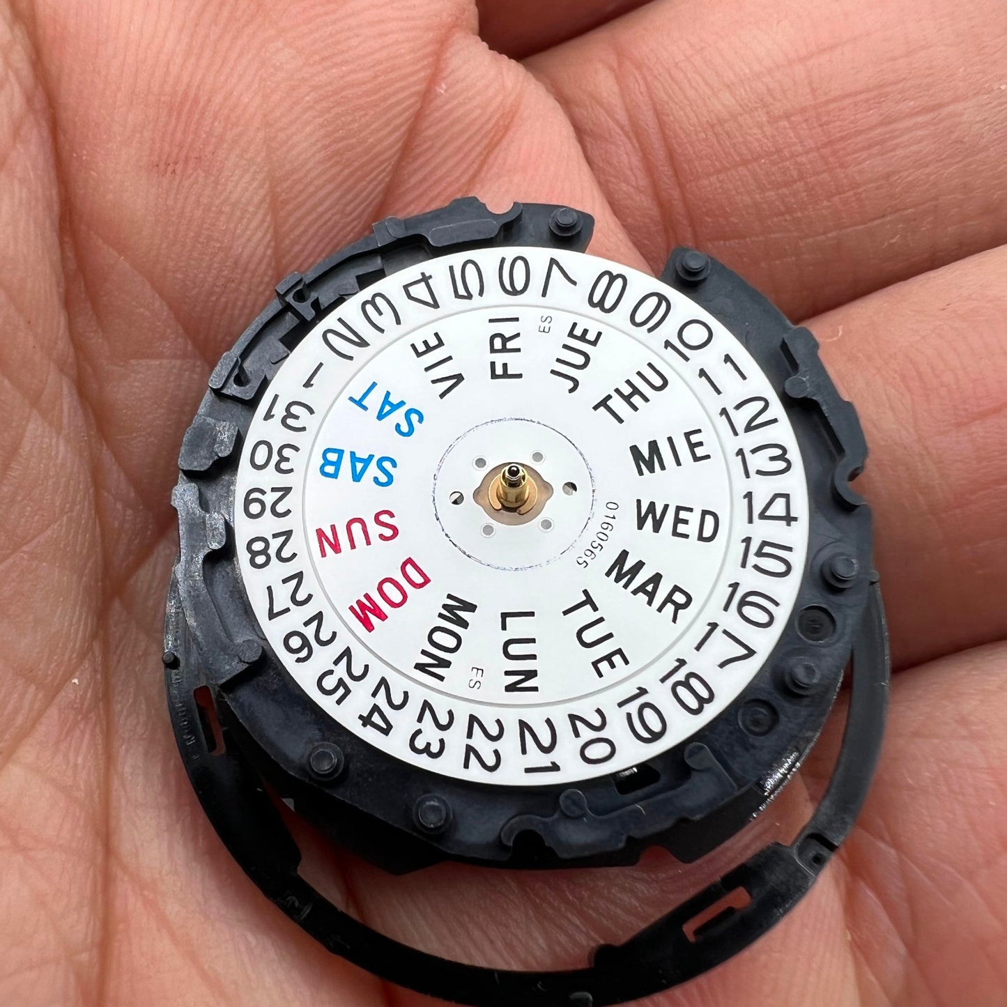 Hattori Epson TMI VS43 VS43A Watch Quartz Movement Solar Power Japan Made