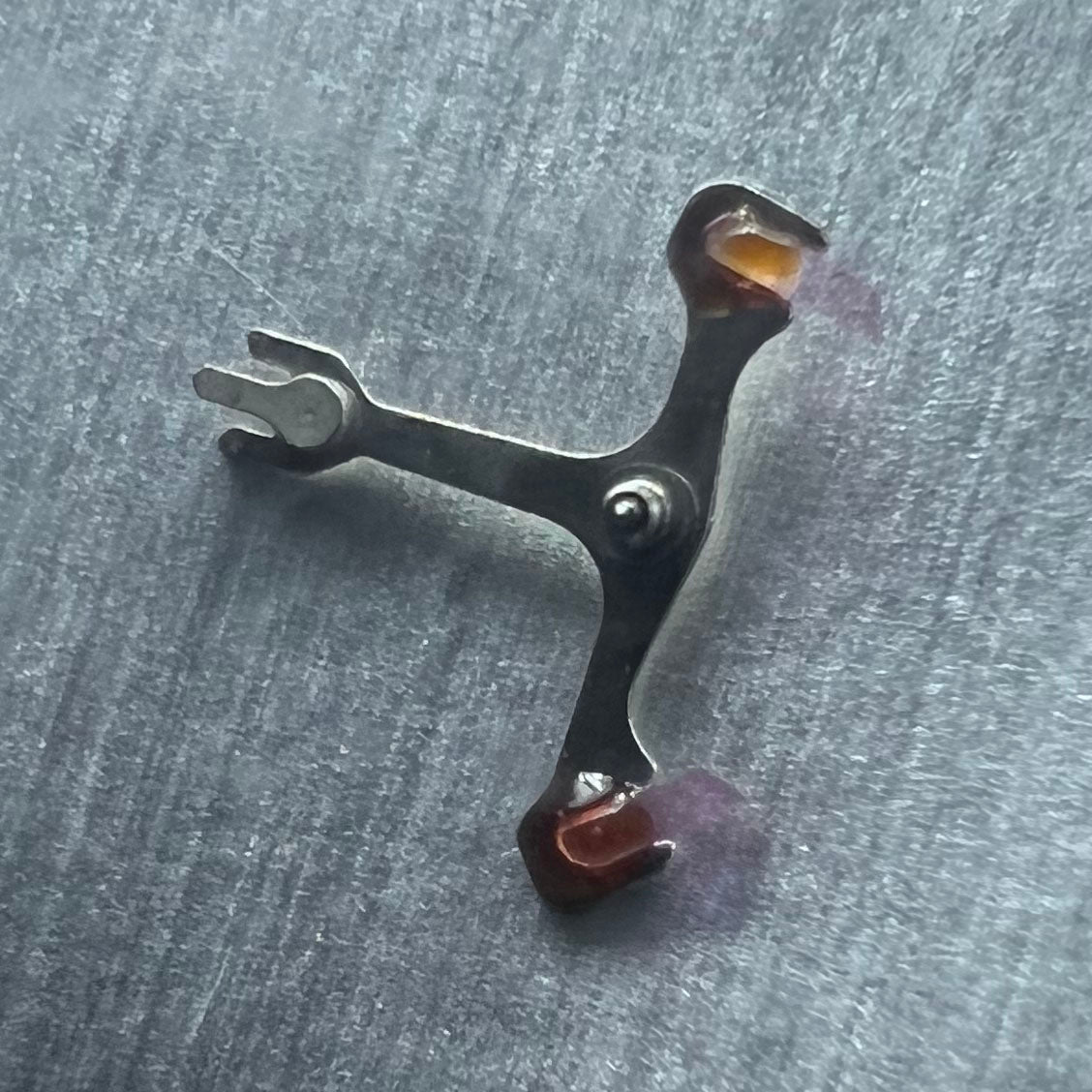 Generic 3135-421 pallet fork for precise automatic watch movement repair and adjustment.