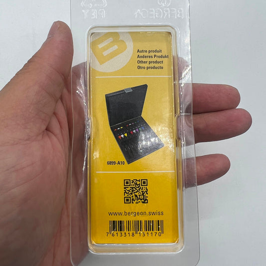 Bergeon 6899-140 ergonomic screwdriver 1.40mm for precise Swiss watch repairs and adjustments