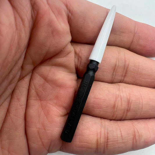 Bergeon 30102-N small black watch dip oilers for precise watchmaking and repair tasks.