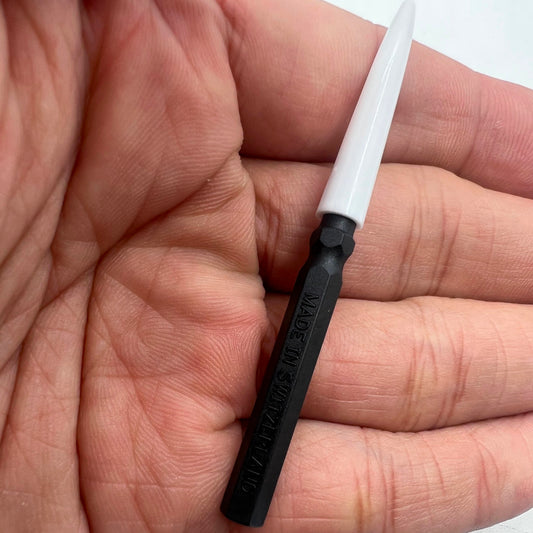 Bergeon 30102-N small black watch dip oilers for precise watchmaking and repair tasks.