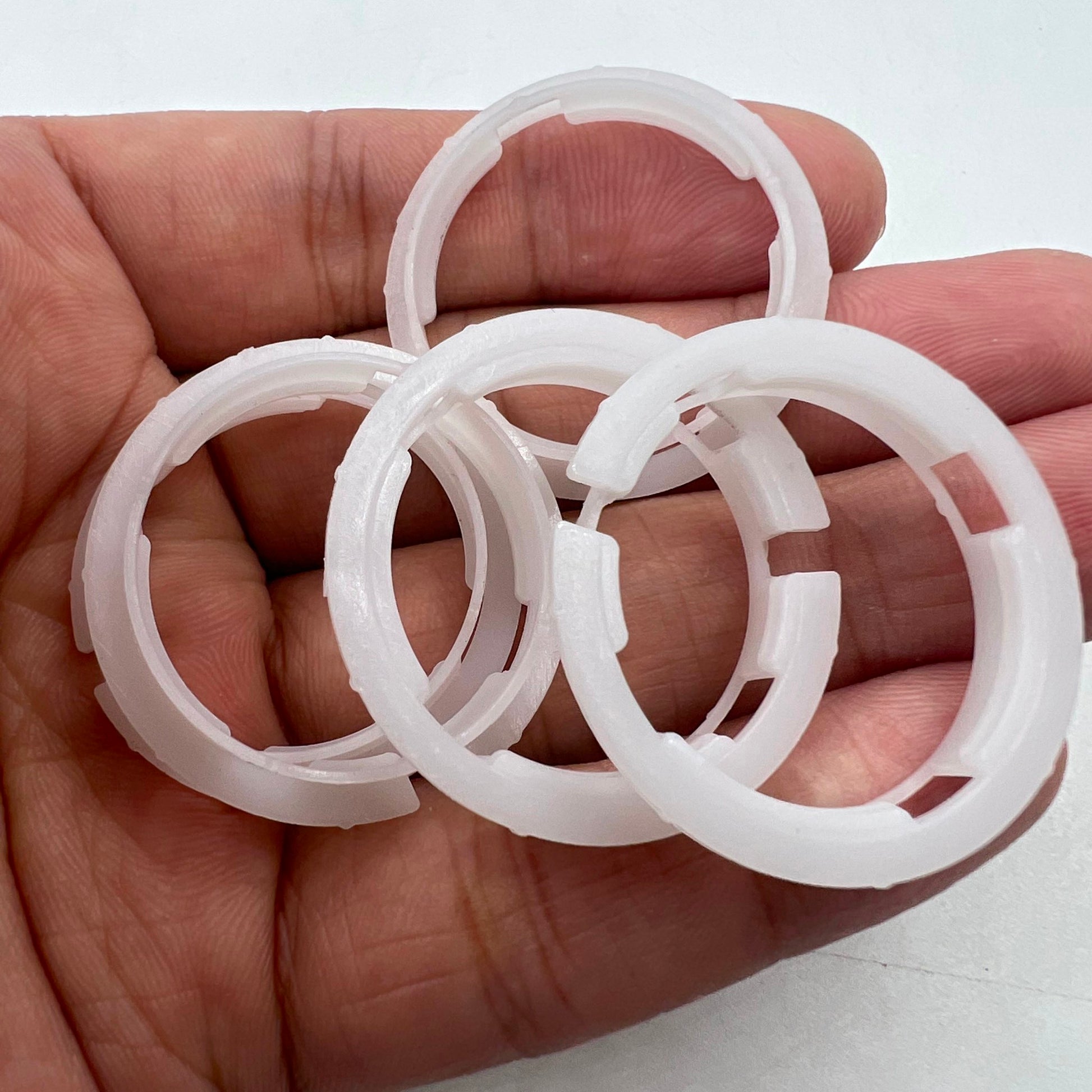 6.2mm plastic cushion mount for ETA 2824/2836 watch movements, durable and precise fit.