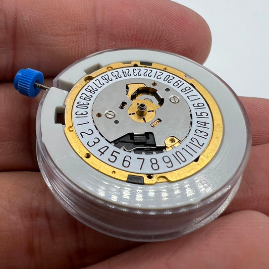 ETA251.471 Swiss Made multifunctional quartz watch movement with date display at 6 o'clock for precision timekeeping