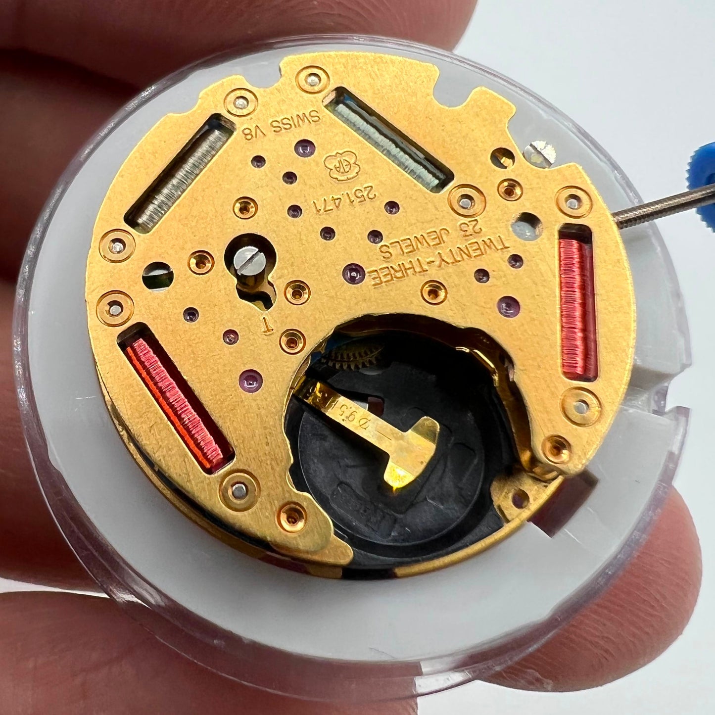 ETA251.471 Swiss Made Movement Multifunctional Quartz Movement Date at 6