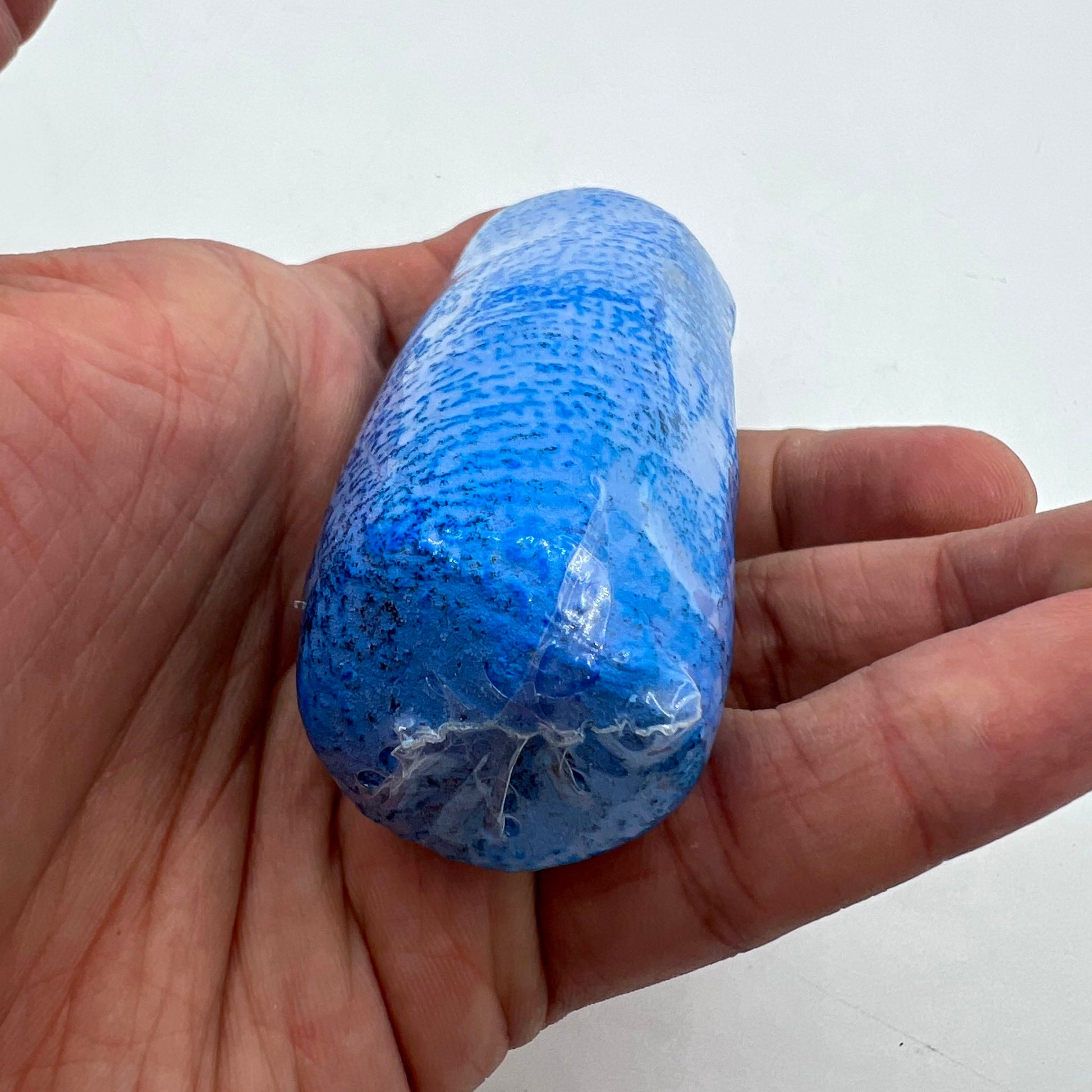 Japan Blue Midori Platinum polishing compound wax tub 150g, perfect for shining and protecting fine jewelry pieces.