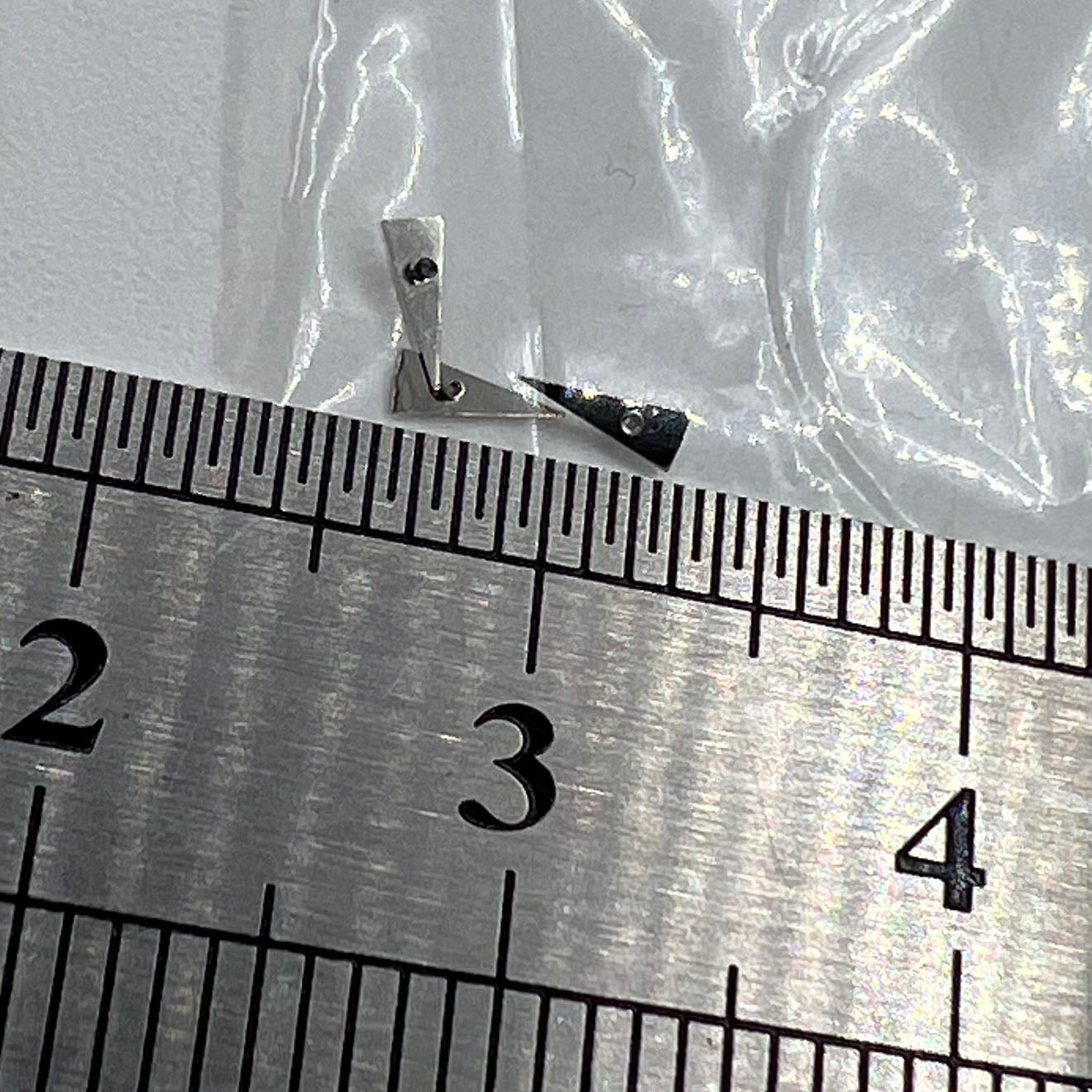 Aiguilles de montre lumineuses vertes argentées de 12 mm pour mouvement à quartz Miyota 0S20