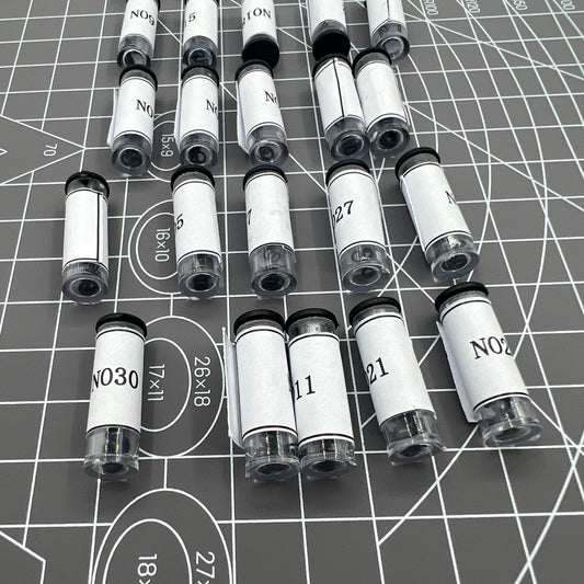 300pcs Japan Waterproof Mini O-ring Kit, 30 Sizes 1.5-1.8mm for Watch Crown Seal Replacement