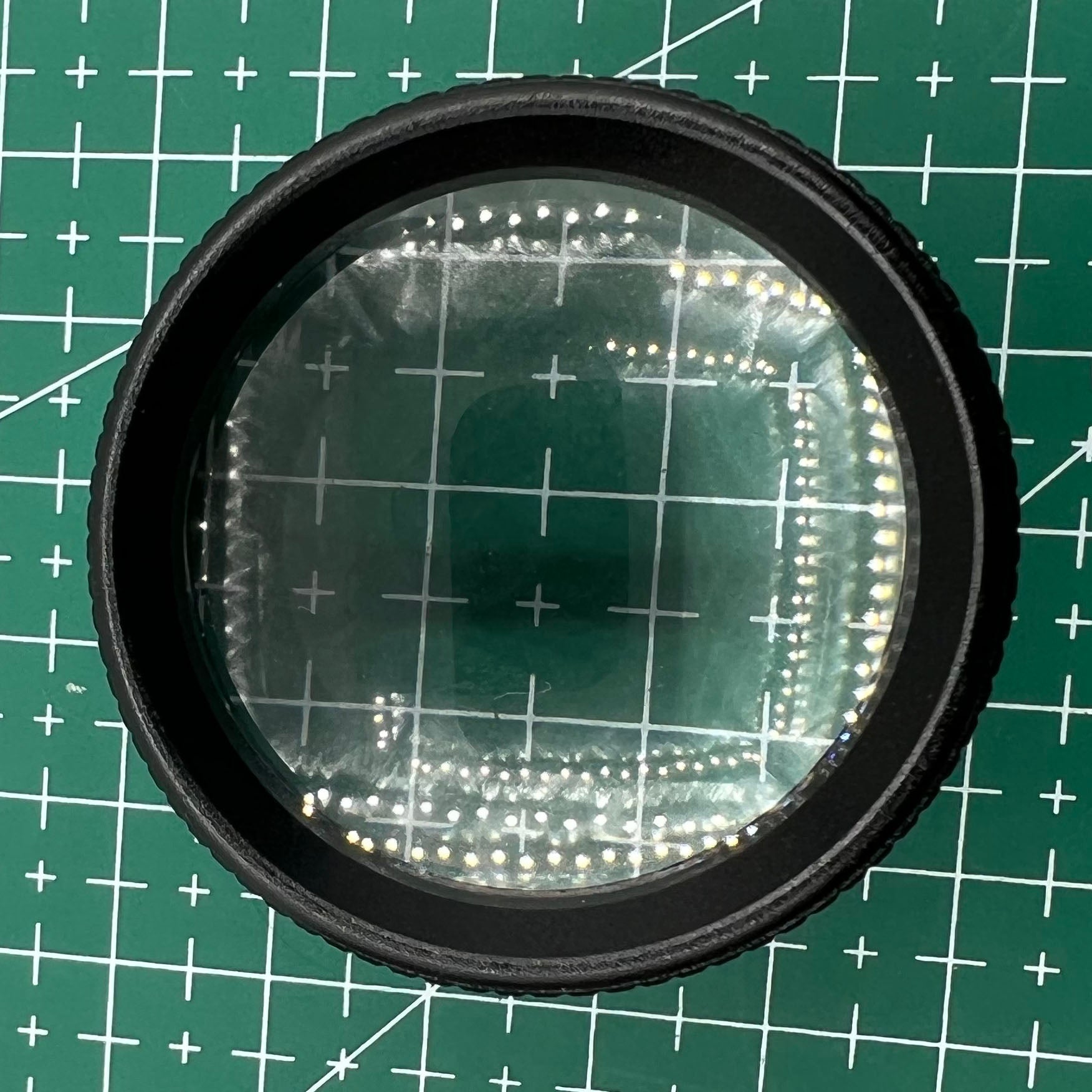 Black 30X magnifier loupe by Germany Made for precise watch and jewelry repair details.