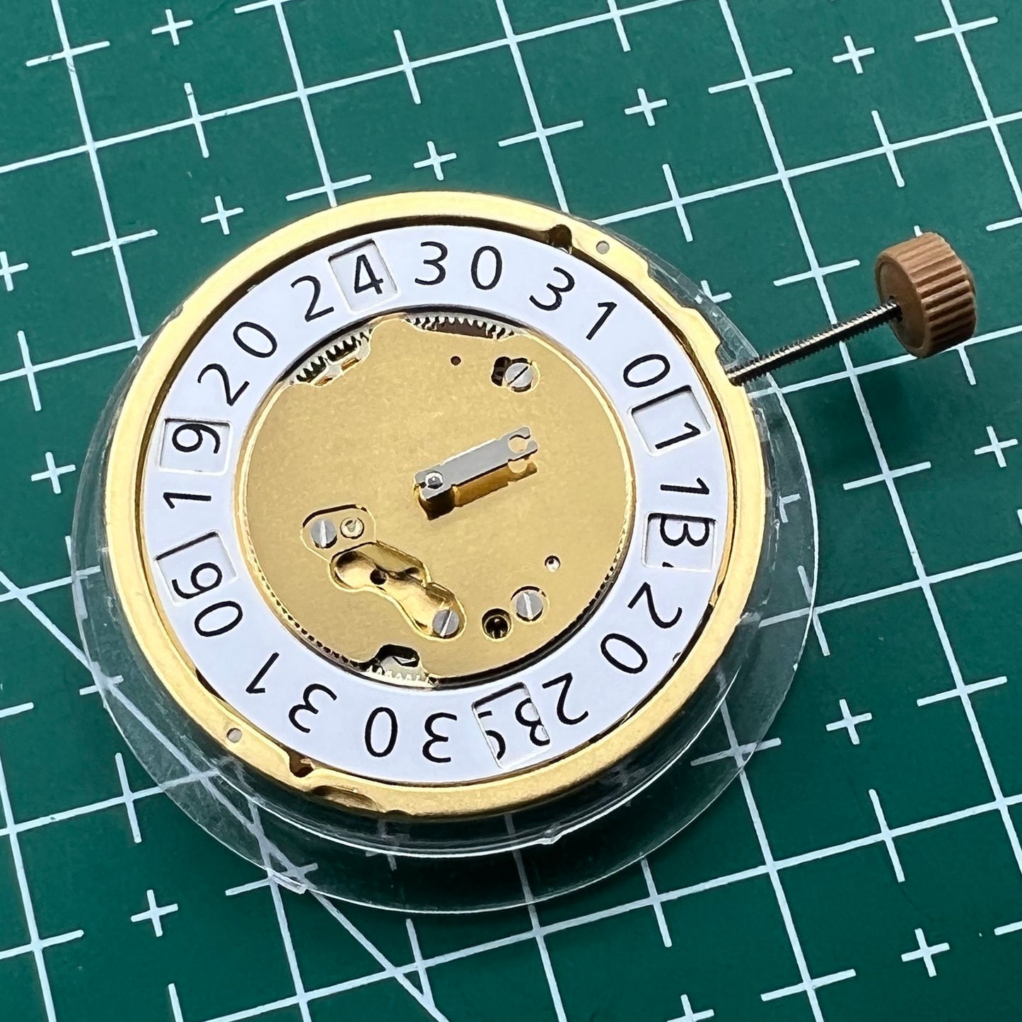 Ronda 6004B 6004.B Quarzwerk, vergoldet, Schweizer Uhrwerk, neu, original
