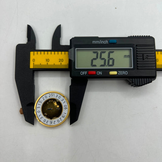 Ronda 6004B Swiss quartz movement with gold gilted finish, original and precise for watches