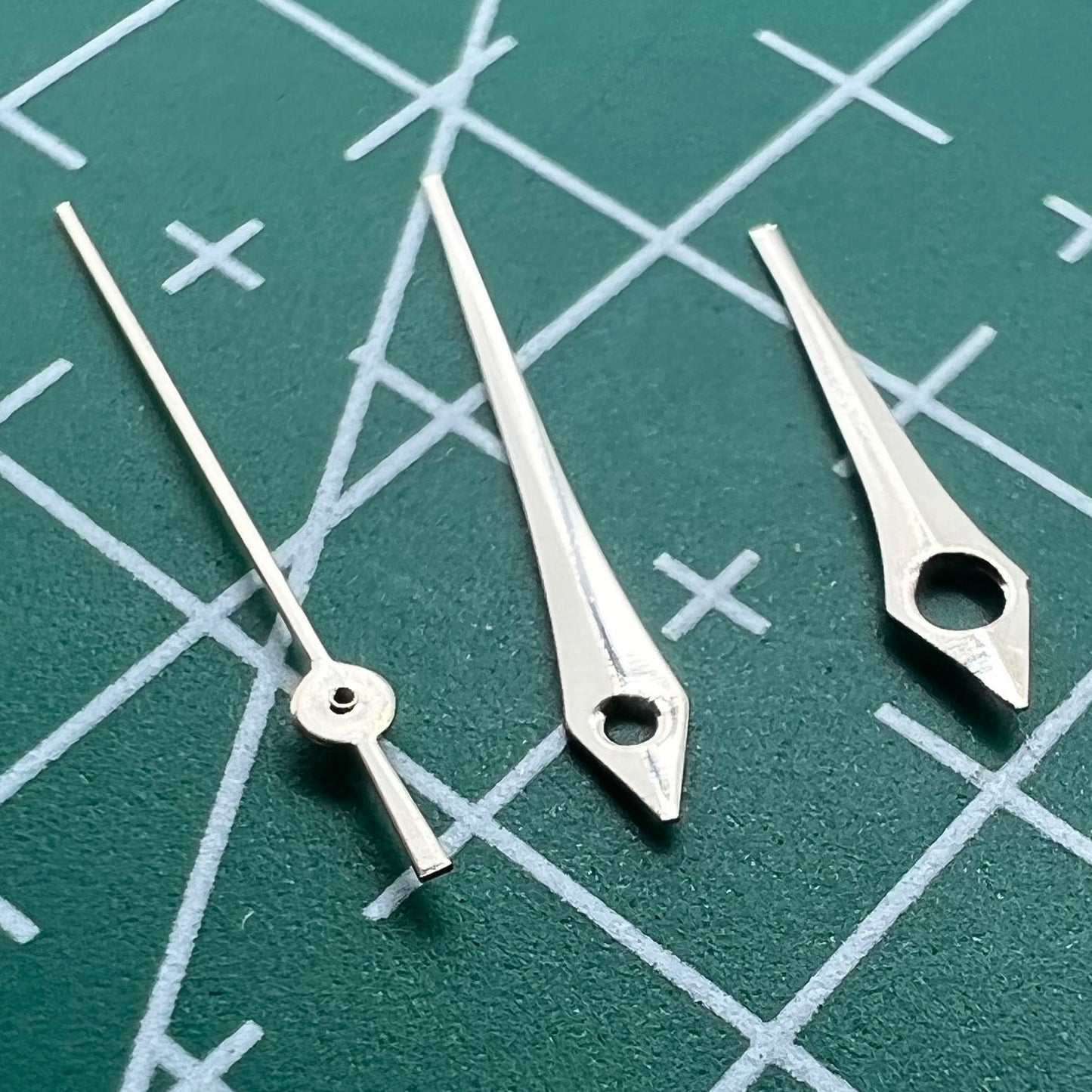 Pointed Silver Watch Hands Set for Miyota 2035 2115 2105 2305 2315 Movement