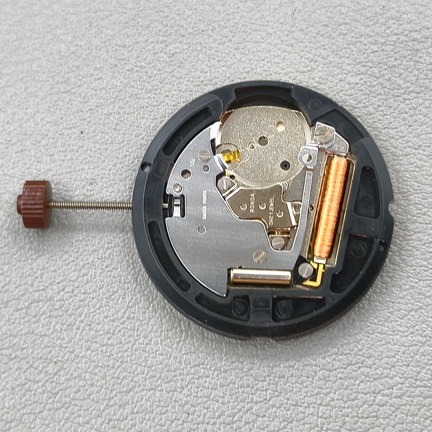 Swiss Ronda 519 Quartz Watch Movement White Disk