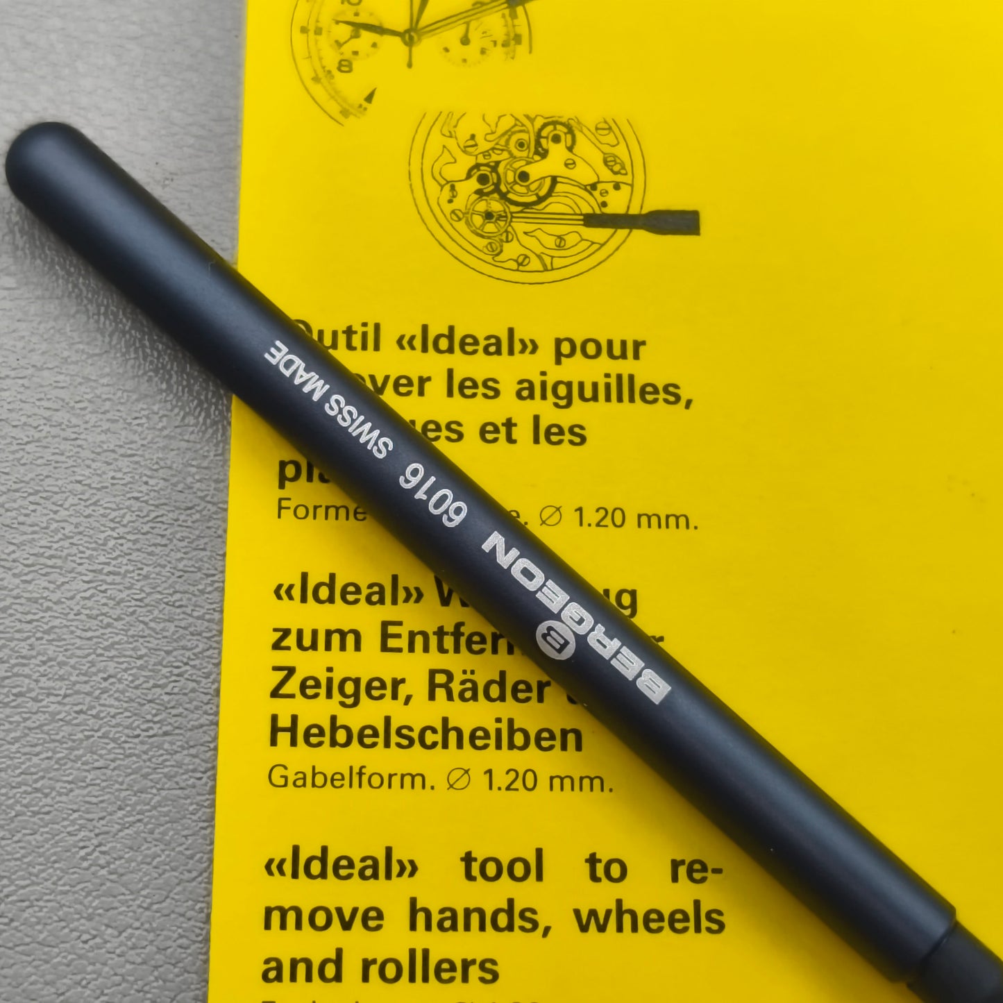Swiss Bergeon 6016 Ideal Watch Hand and Movement Wheel Remover Tool