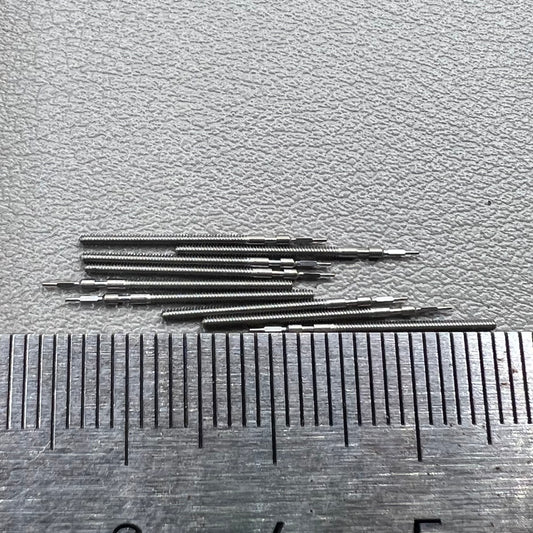 1. Generic watch winding stems set for Miyota 6M12 movement, compatible accessories.