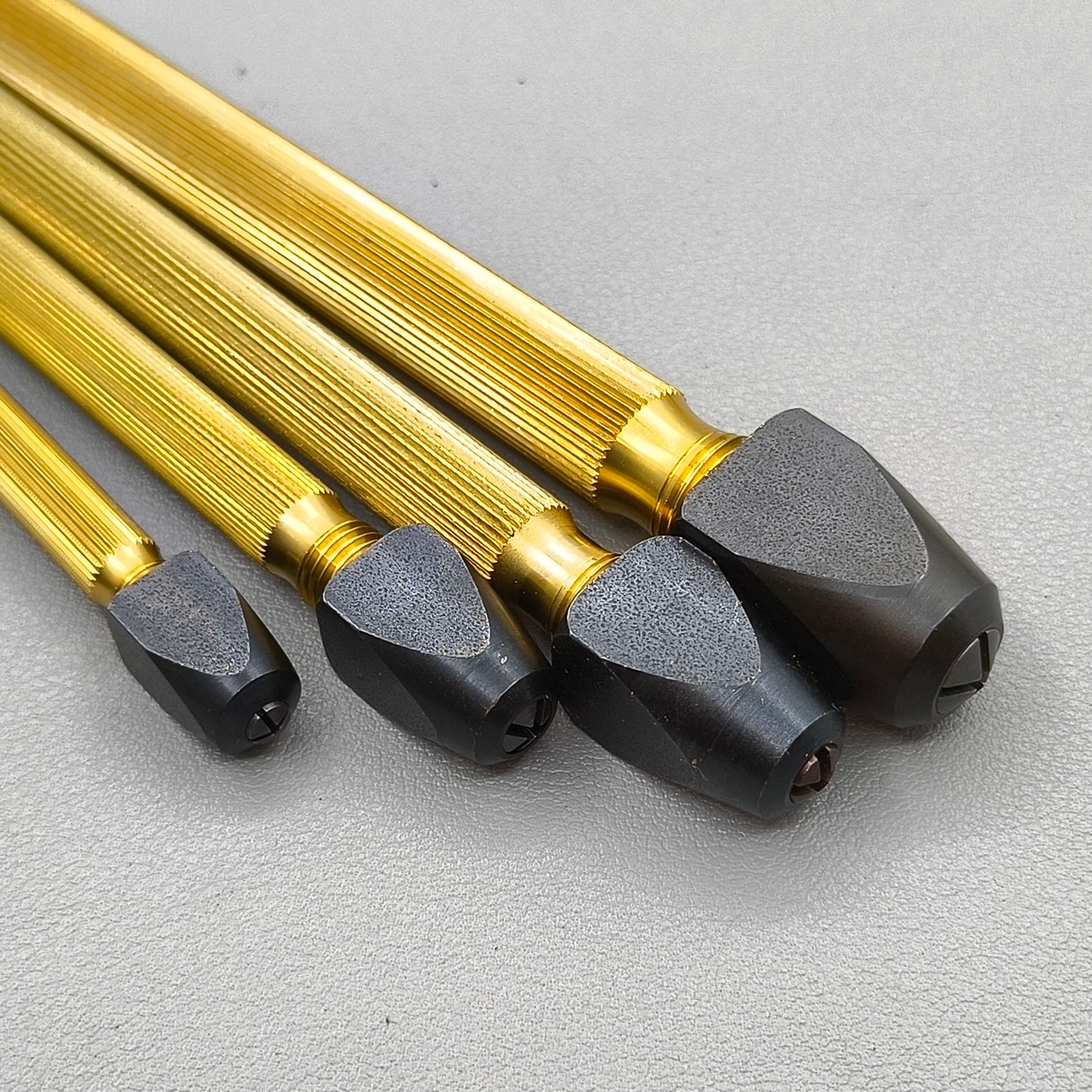 Swiss Horotec MSA02.026 Pin Vice Set of 4 Piece Square Head