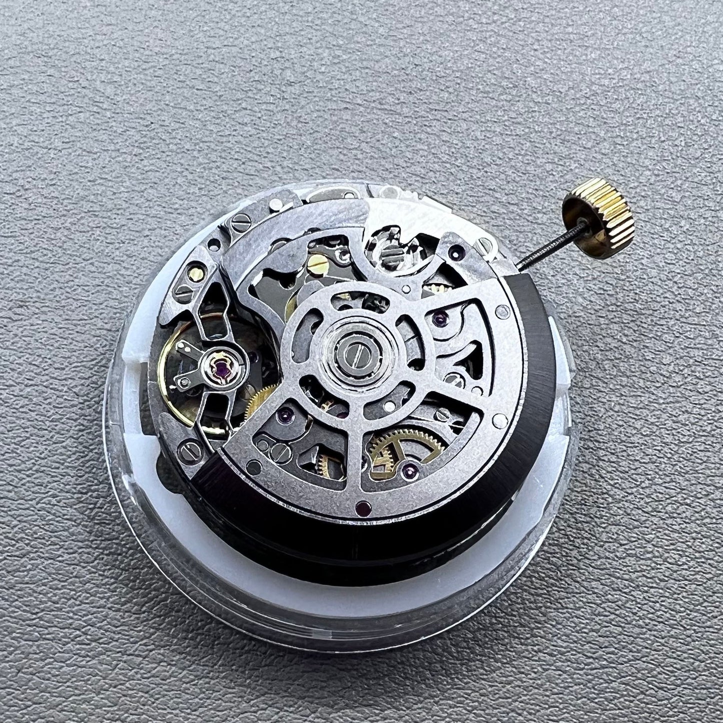 Dandong 4130 Black Hollow Automatic Mechanical Movement