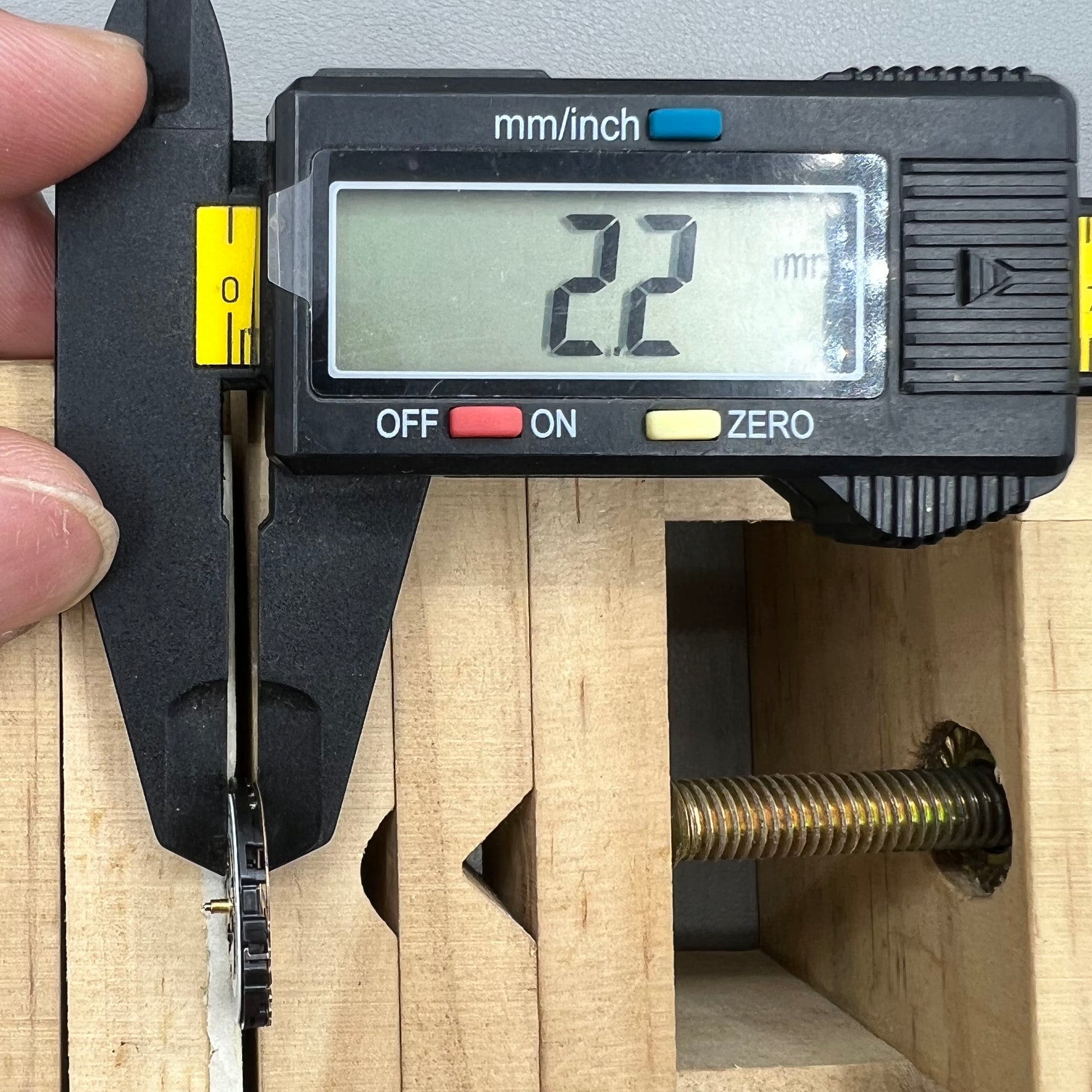 Seiko V187 quartz watch movement showcasing precision timekeeping components.