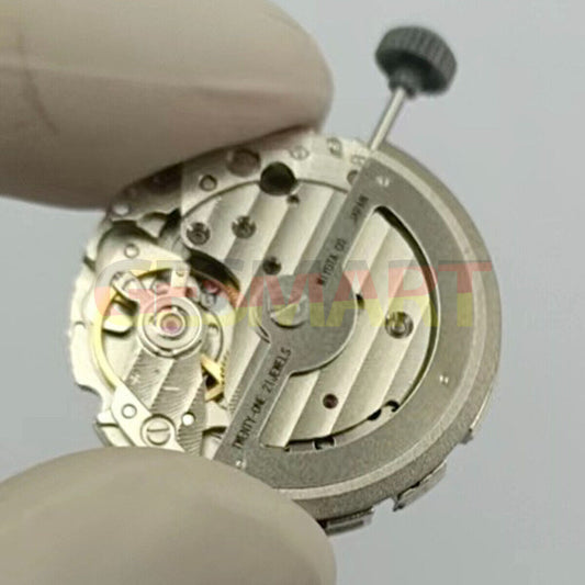 Miyota 821A quartz watch movement for precise timekeeping in watch repairs, Japan made.