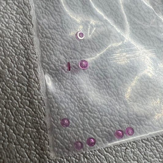 Jewels of Middle Bridge second wheel set for ETA 2824-2879 watches, precision parts by 10 PIECES.