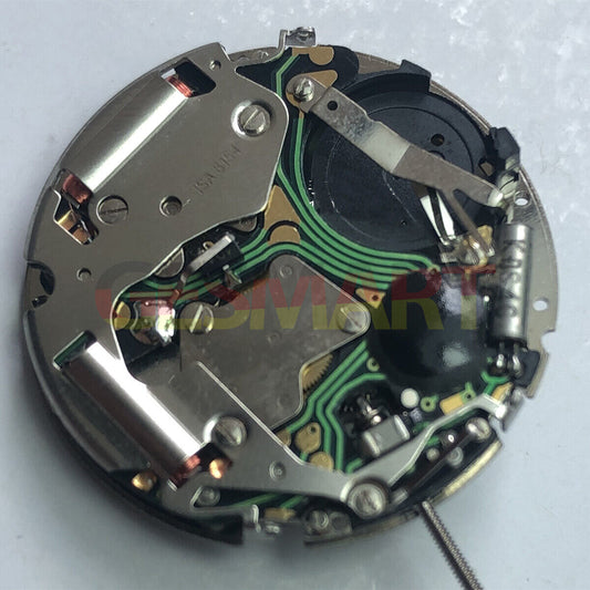 ISA 8154 Date At 4 multifunctional quartz watch with alarm feature, elegant design.