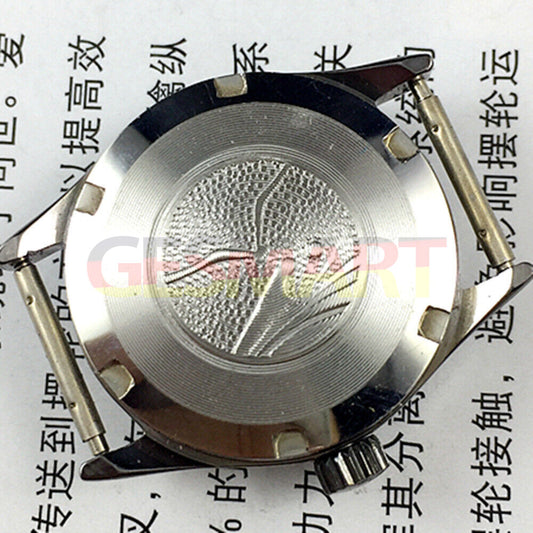 26mm round black case ladies watch with gold nails, Seagull manual mechanical movement for elegant style.