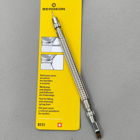 Swiss Bergeon 8111 Fitting And Removing Spring-Bar Replacement 6111