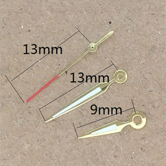 Golden-trimmed lumefor watch hands for Miyota 2035 quartz movement, enhancing P1-H4-C103 timepieces.