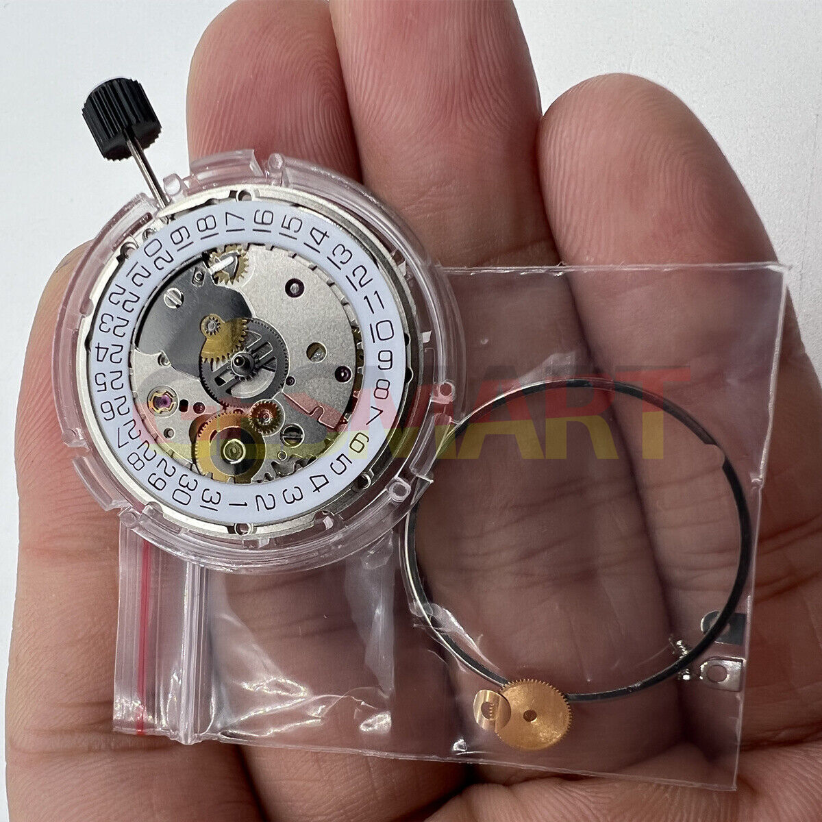 Mouvement automatique Seagull ST2130, clone plaqué argent, remplacement pour ETA 2824-2