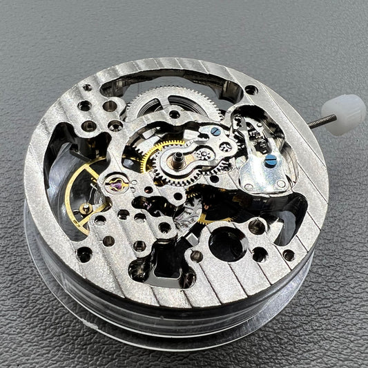 Mouvement mécanique à remontage manuel creux argenté fabriqué en Chine