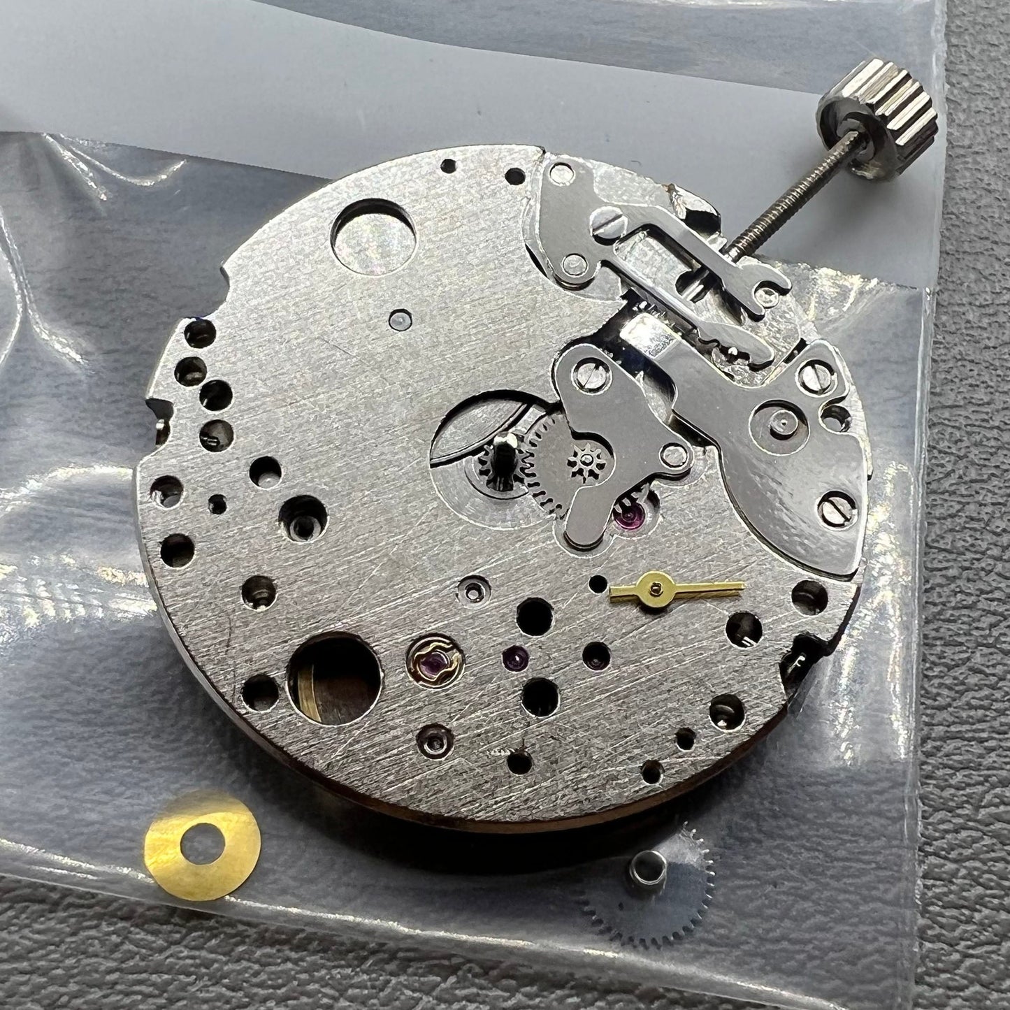 Handaufzug mechanisches Uhrwerk Tianjin T17 ST17 Zweizeiger ohne Datum