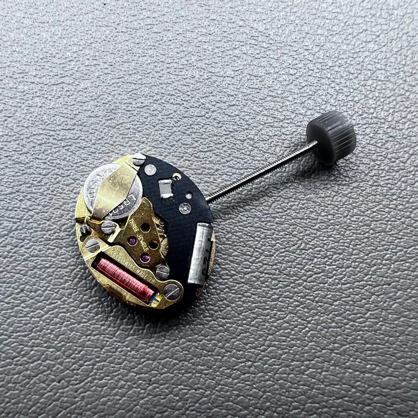 Swiss ETA 980.003 Quartz Movement Blue Circuit Board 2 Hands