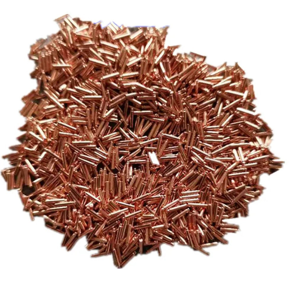 Assortment of 160 watch dial feet in 8 sizes for precise watch movement repairs.