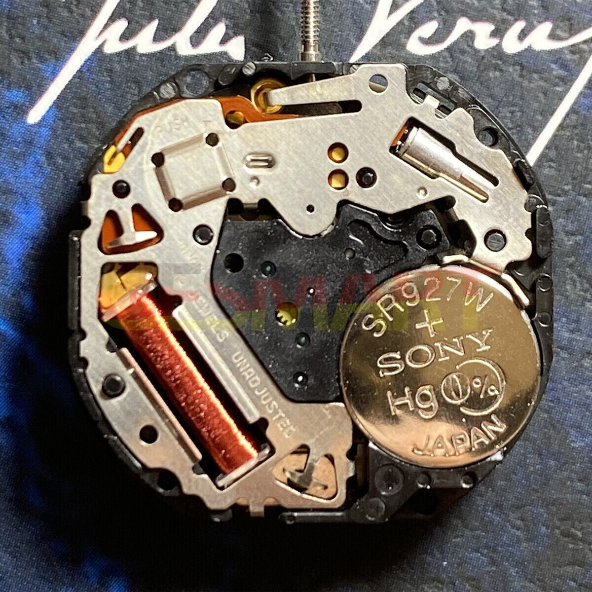 VP39A-3D quartz movement by Japan Made for precise watch repair and replacement parts.