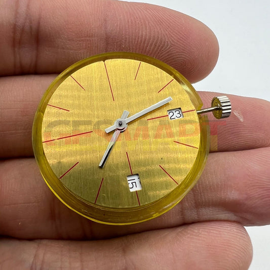 Seagull ETA 2892A2 automatic watch movement with calendar window for precision timekeeping.