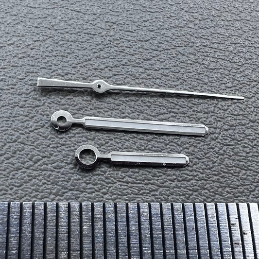 2 Sets Green Luminous Silver Trim AP Watch Hands for NH35 NH36 SKX007 SBBN