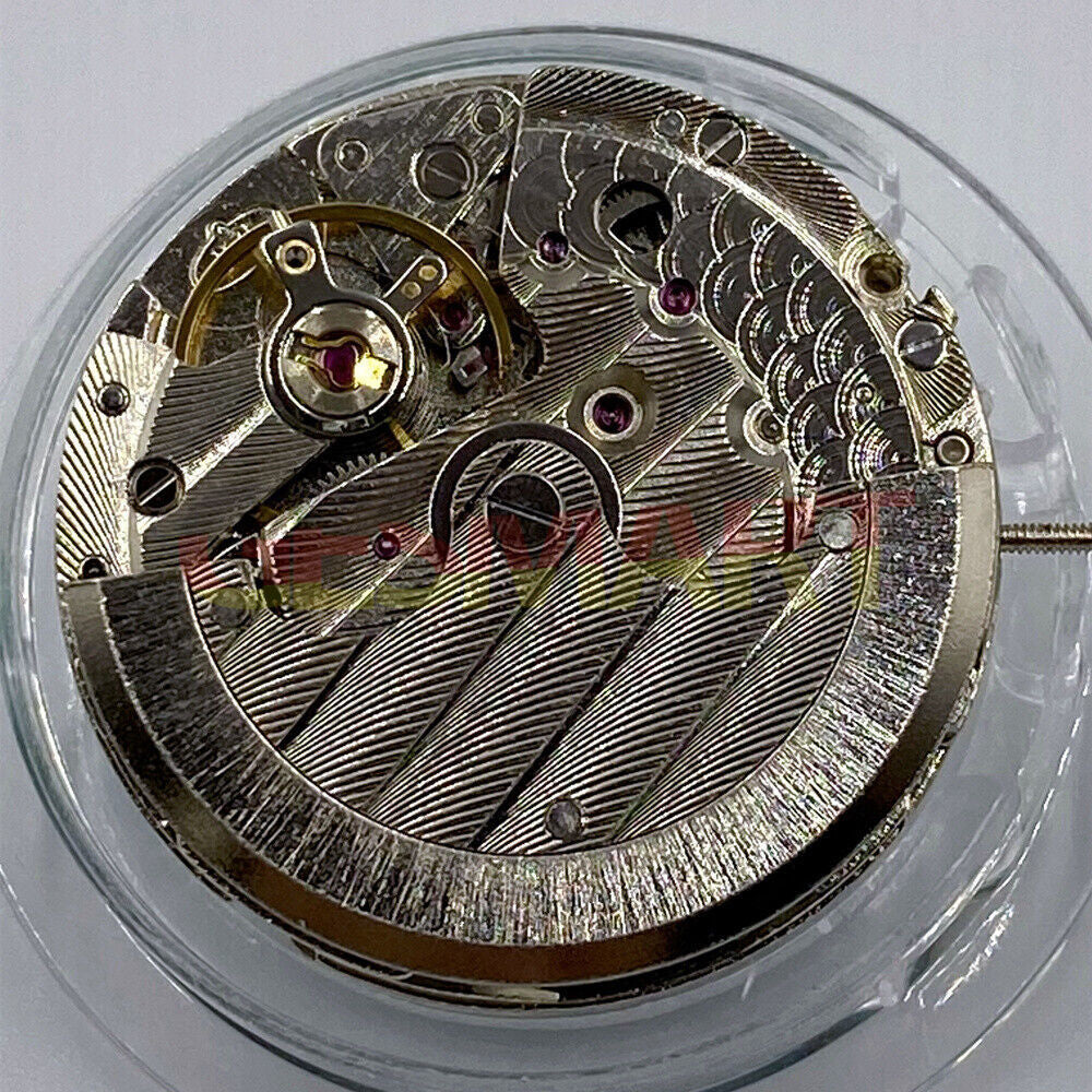 China Made 2813 3 Hands Moon Star Phase At 6 Automatic Mechanical Movement