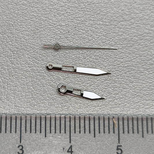 2 Sets/Pack Silver Watch Hands Green Lume for Miyota 2315 2035 2036 2115 2305