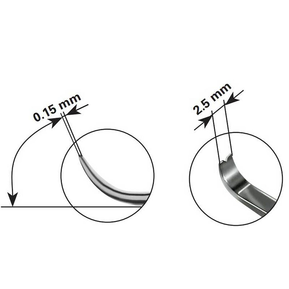 Bergeon 30018 watch hand lifting levers set for precise watchmaker repairs and adjustments.