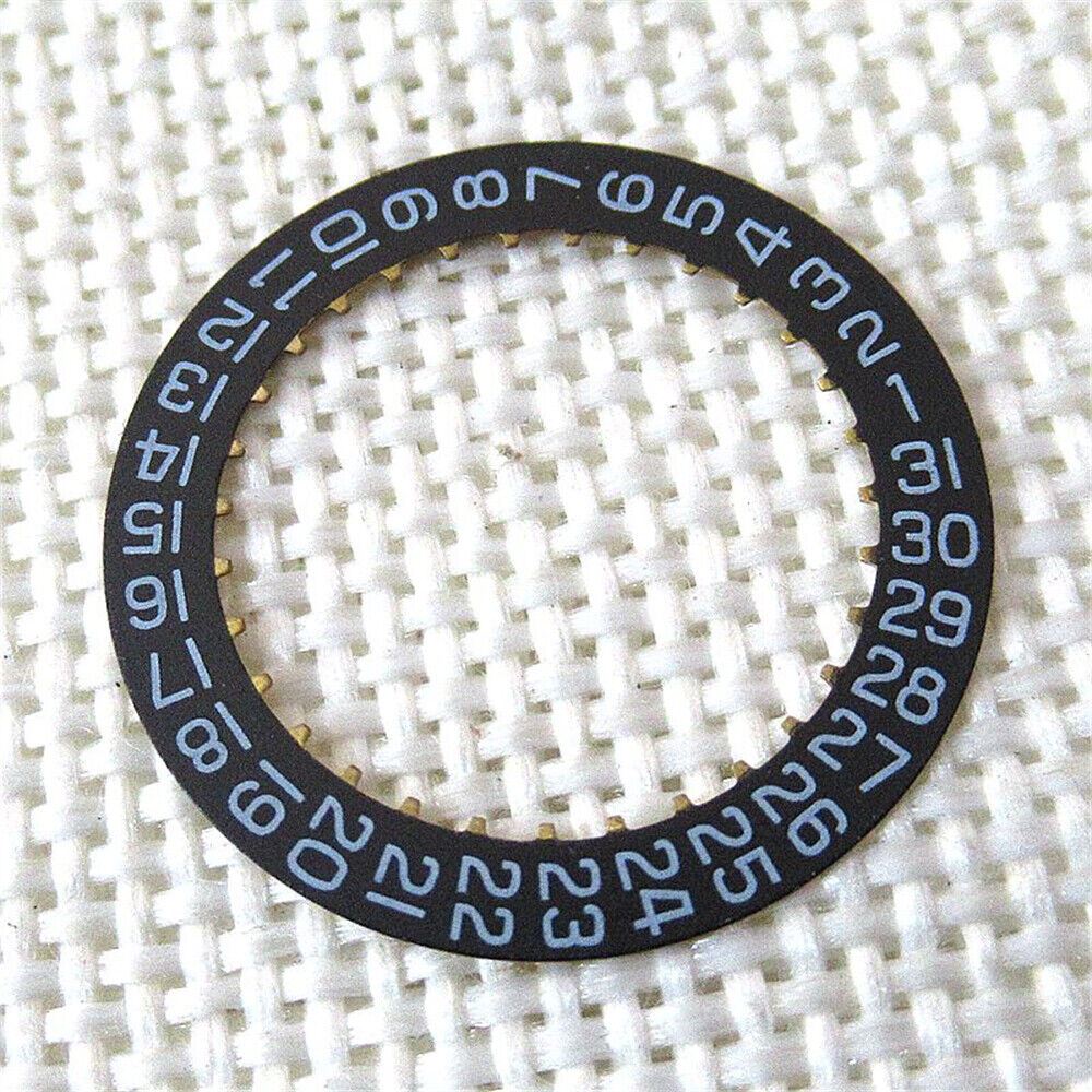 Black Date Disk Wheel Date Wheel Generic Fit for Movement 2824 Date@3