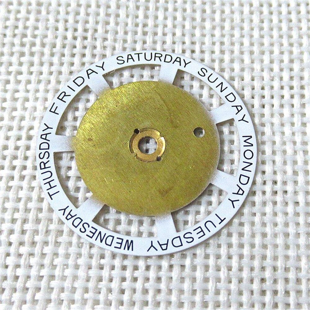 White English Font Week Disk Wheel Week Wheel Generic Fit for Movement 2834 #16