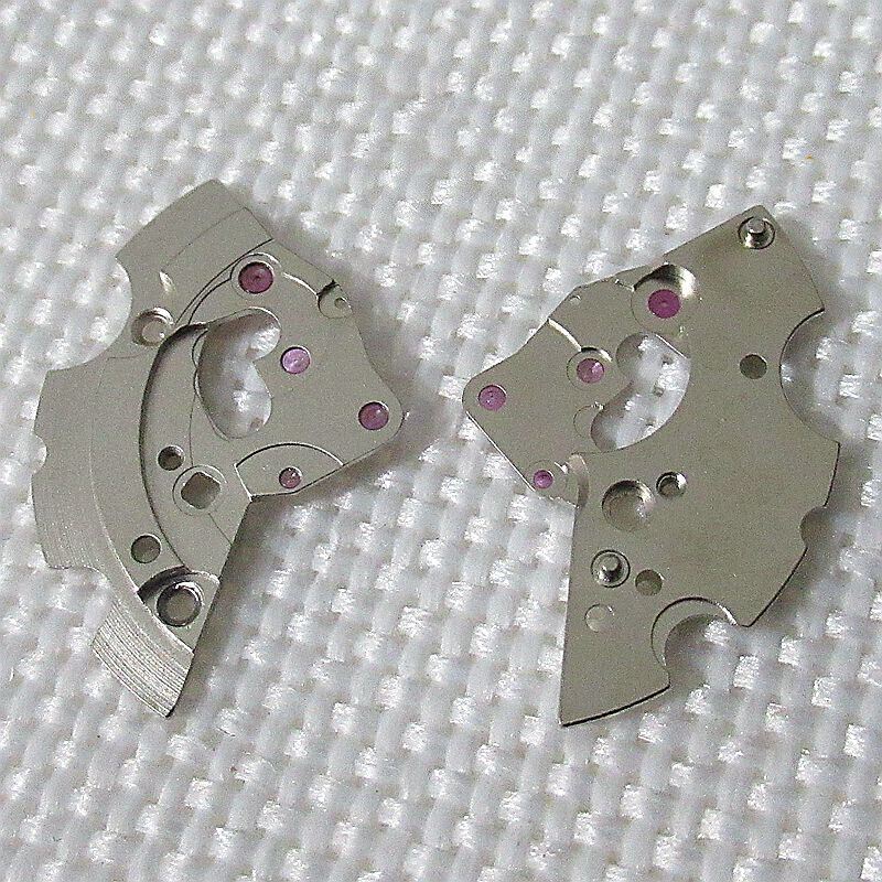 Silver Intermediate Wheel Bridge Splint by Generic, compatible with ETA 2824, 2834, 2836 watch movements.