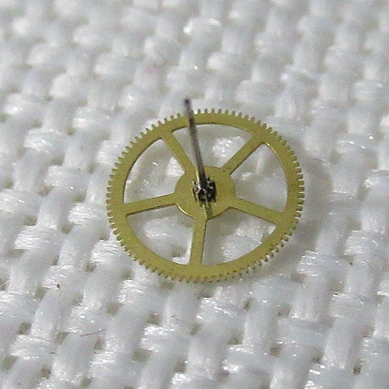 Second wheel gear for 7009 7S26#360 movement, compatible watch part for precise timekeeping.
