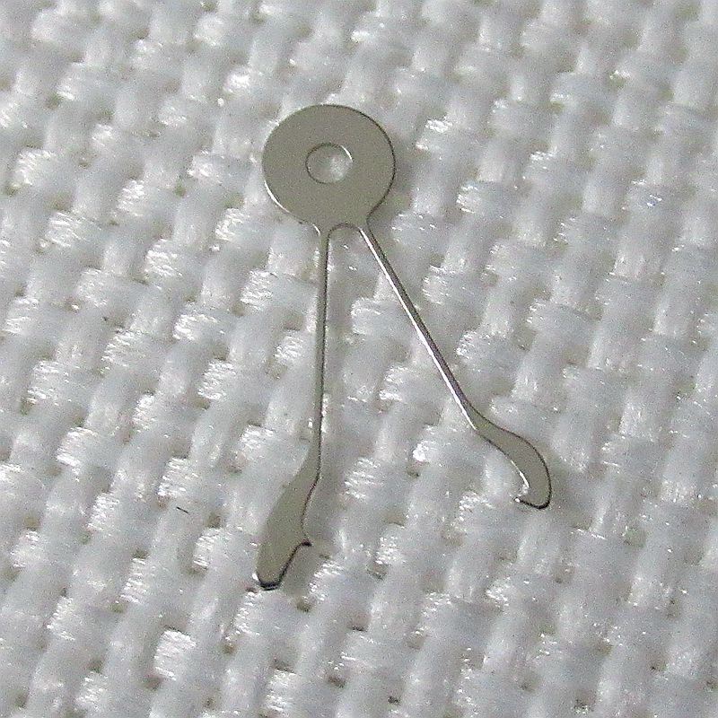 Automatic watch fork for 7S26 movement, compatible generic fit part for precise repair.